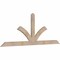 Ekena Millwork Richland Smooth Timber Gable Bracket, Douglas Fir, 72"W x 27"H x 1 1/2"D x 3 1/2"F, 9/12 Pitch GBW072X27X0204RIC00SDF - alternate 3